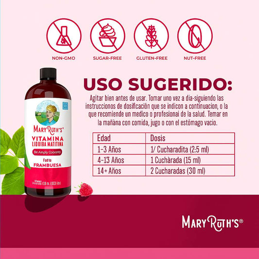Energia y Vitalidad-Mary Ruths Frambuesa™